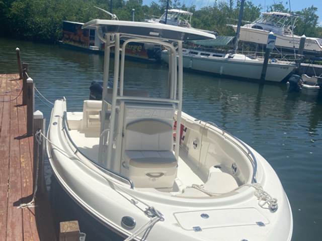 Village of Islands Florida Deck Boat Rental